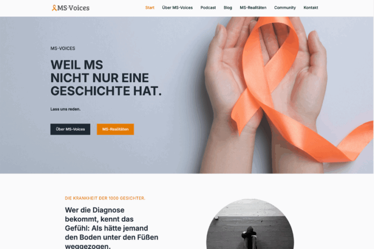 Neue Website rund um MS