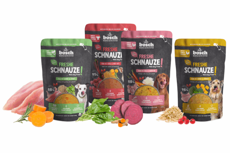 Freshe Schnauze: Schonend dampfgegartes Nassfutter für Hunde
